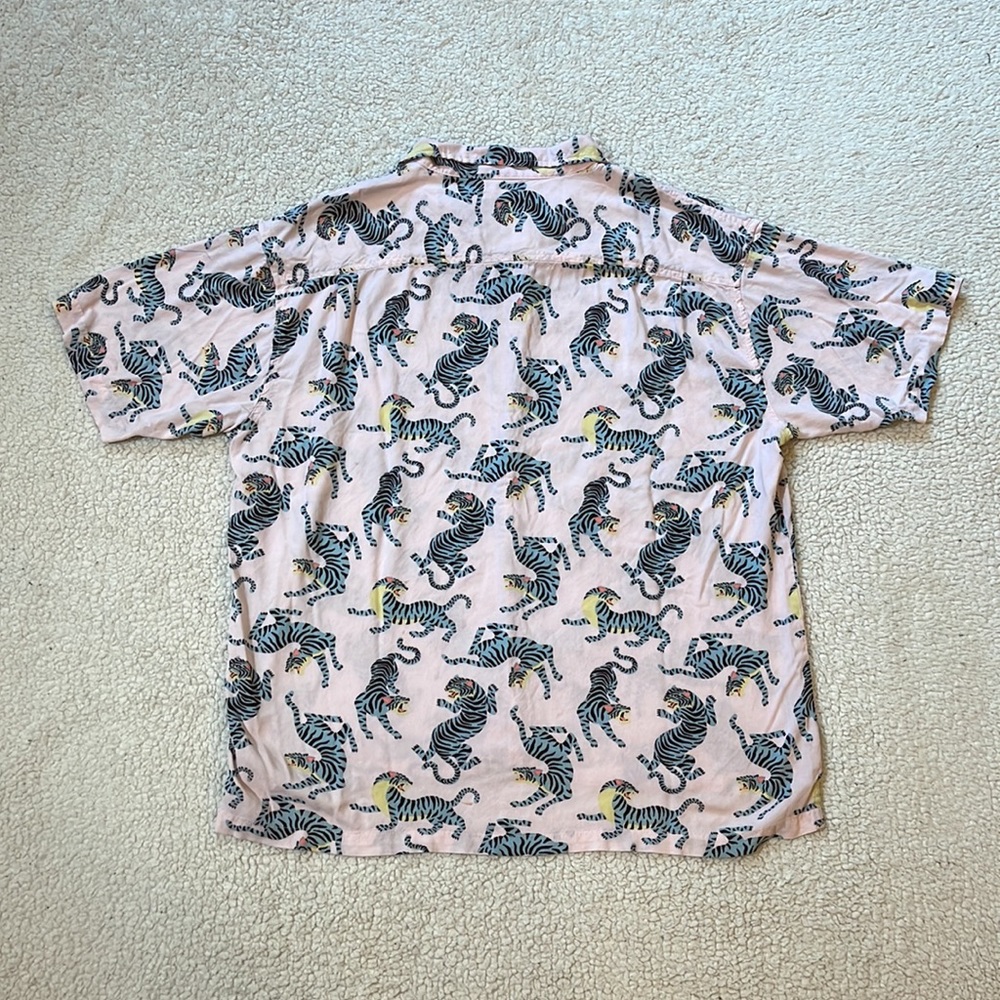 Snow Tiger All Over Print Button Up - image 5